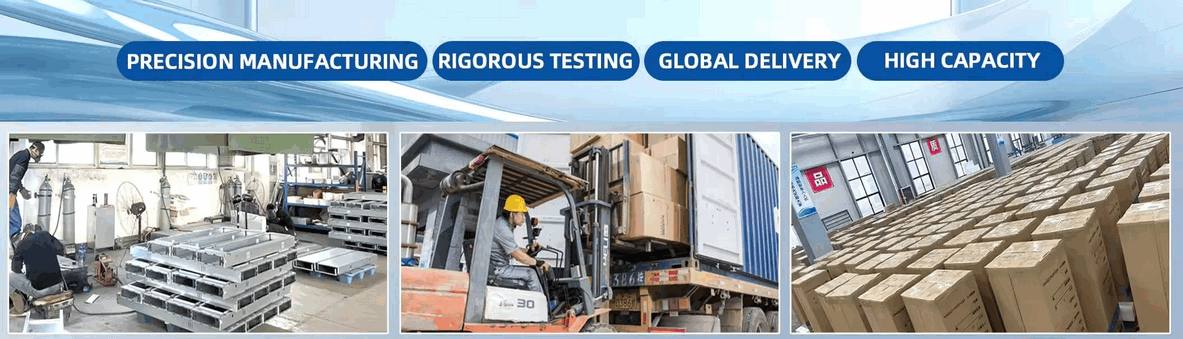 Heavy duty industrial boom barrier gate and RFID long range reader at a logistics park